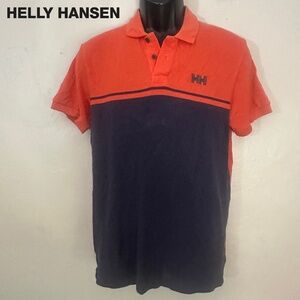 Helly Hansen Embroidered Polo Medium Gently worn 100% cotton 20" armpits